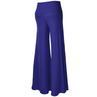 Pantalon en Latex, coton élastique pour femme, à jambes larges, jupe-culotte, Capri