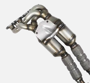 Suministro directo de fábrica, accesorios de sistema de motor automático de alto flujo Euro4 Euro5 Euro6, convertidor catalítico para Ford Escort 1,6 T - Product Image 4