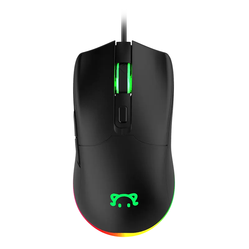 Ajazz STM120 Dptical Gaming Mouse RGB Lighting Macro programming DPI custom wired mouse