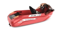 Expérience ultime de sports nautiques à facteur de sécurité élevé : Kart bateau électrique léger pour la pratique du surf, bateau électrique à usage commercial