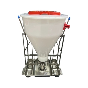 Thép không gỉ khô và ướt <span class=keywords><strong>Feeder</strong></span> cho lợn lớn vỗ béo lợn trung chuyển tự động - Product Image 4