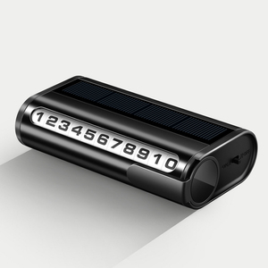 Luces Solares para Números de Estacionamiento, Impermeables IP65, Tarjeta de Estacionamiento Temporal para Automóvil, Placa de Número de Teléfono con Energía Solar - Product Image 1
