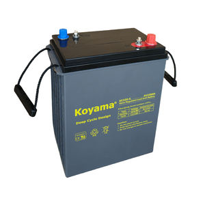 Koyama 6 v330ah batteria ciclo profondo AGM doppia durata per la pulizia del pavimento spazzatrice Trojan comparabile J305H-AC forza motrice - Product Image 2