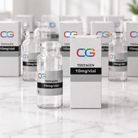 Étiquette et boîte personnalisées pour flacons injectables VS-381, nouveau design, 3 ml/10 ml/30 ml, pour flacons de peptides en verre de 3 ml