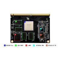Carte mère Rockchip RK3288 SOM Cortex A17 Quad Core 2 Go DDR4 8 Go EMMC Android PCBA pour développement
