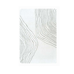 Tapis en laine moderne fait main, tapis de luxe en laine pour salon, chambre, hall d'hôtel, tapis de sol - Product Image 3