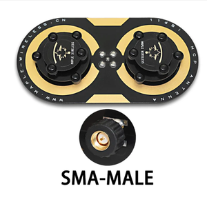 Kit de Antena FPV Polarizada Circular SMA de 5.8GHz y 11dBi Maple Wireless Owl para Gafas RC, Metálica - Product Image 2