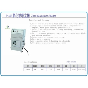NeunoRton-S-409 Equipo de Laboratorio Dental, Aspiradora de Metal para Maquinaria, Colector de Polvo Manual Duradero, Fresado, Succión de 900W, <span class=keywords><strong>24KPa</strong></span> - Product Image 3