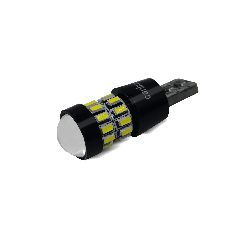 F2WORLD led T10 30SMD 3014 с объективом Canbus Светодиодная лампа белый светодиодный индикатор 194 W5W 147 автомобильный поворотник Canbus