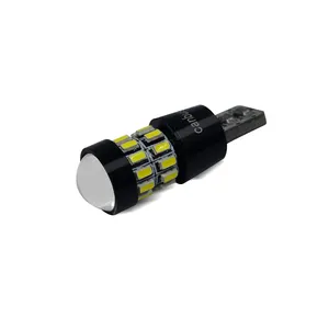 F2WORLD led T10 30SMD 3014 With lens Canbus led bulb White LED Indicator Light 194 W5W 147 Car Turn Light Canbus