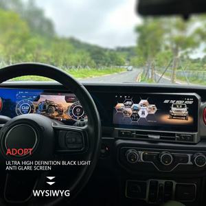 Autoradio de 12.3''+12.3'' para JEEP Wrangler JL 2018 2019 2020 2021 Gladiator, Radio para Auto, Reproductor Multimedia de Video, GPS, Navegador, Carplay, 4G - Product Image 5