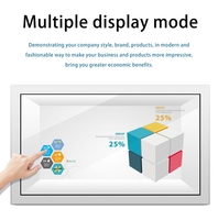Layar LCD Transparan Hologram 3D 21,5 86 Inci, Kustom, untuk Iklan, Kabinet Layar LCD Hologram 3D Transparan