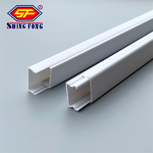<span class=keywords><strong>Goulotte</strong></span> électrique en plastique 20x10 25x16 25x25 <span class=keywords><strong>PVC</strong></span> avec adhésif - Product Image 5
