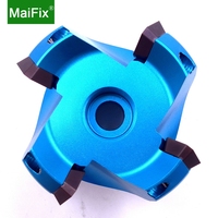 Maifix KM 50mm SEKT1204 Plaquette en carbure de tungstène pour tour CNC, outils de coupe d'aluminium, fraise à face