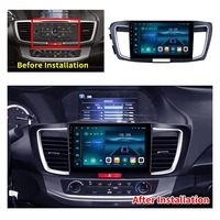 Autoradio 10.1 pouces pour Honda Accord 2013-2019 Stéréo Android Navigation GPS Lecteur 2 DIN Android Autoradio Voiture Lecteur Dvd