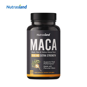 Hot bán người đàn ông của qua biên giới viên nang đen đỏ vàng Maca chiết xuất chế độ ăn uống bổ sung axit amin bổ sung sức khỏe - Product Image 5