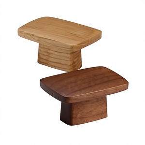 Perillas y Tiradores de Madera para Gabinetes con Diseño Moderno, Ligeros y Hechos a Mano para Gabinetes de Cocina y Muebles, Uso Interior/Exterior - Product Image 6