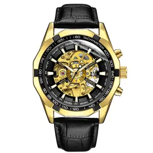 MG.ORKINA Men's Fashion Watch Chaoren Automatic Mechanical Hollow Carving Machine Hot Selling Explosions Factory Outlet