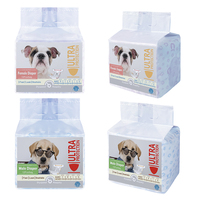 Nouvelle conception de couches absorbantes et imperméables de qualité supérieure fournitures de nettoyage pour animaux de compagnie couche en papier pour animaux de compagnie