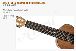 <span class=keywords><strong>Guitarlele</strong></span> Aiersi de 28 Pulgadas, Marca de Alta Calidad, Precio de Fábrica al por Mayor, Guitarra Hawaiana Mini de Viaje de 6 Cuerdas, Instrumento Musical - Product Image 4