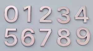 Numero civico in lega di zinco - Product Image 4
