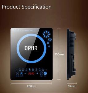 Cocina <span class=keywords><strong>de</strong></span> inducción profesional con sensor <span class=keywords><strong>de</strong></span> pantalla táctil placas calientes <span class=keywords><strong>de</strong></span> vidrio <span class=keywords><strong>de</strong></span> cerámica comercial con precio barato - Product Image 4