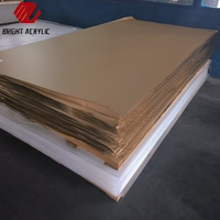 Plaque de miroir acrylique brillante, livraison rapide, 1220*1830mm/4x6ft, prête à être expédiée, écologique, épaisseur 2-20mm, résistante à la chaleur, découpe facile pour Shopify