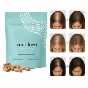 Apoya el Crecimiento de un Cabello Más Fuerte y Saludable, Alivia los Factores que Afectan la Caída del Cabello, Vitaminas, Minerales y Botánicos, Nutricional para el Cabello de Mujeres - Product Image 1