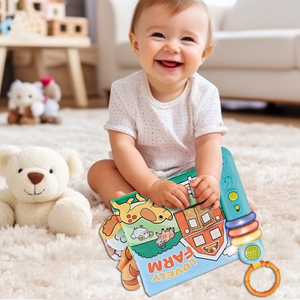 Libro Musical Montessori <span class=keywords><strong>para</strong></span> Bebés y Niños Pequeños 2026, Libro de <span class=keywords><strong>Cuentos</strong></span> con Audio, Lecturas de Pastoreo <span class=keywords><strong>para</strong></span> Bebés, Juguete Educativo Temprano, Libro Musical <span class=keywords><strong>para</strong></span> Niños - Product Image 3