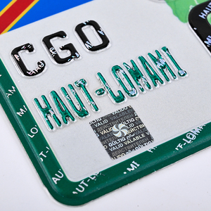 Letrero de Metal impreso para matrícula de coche, reflectante, de aluminio, personalizado, fabricante de alta calidad, novedad, venta al por mayor - Product Image 2