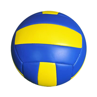 Bola Voli lembut PVC tahan air No. 5 untuk permainan pantai dan latihan Gym mesin bola hiburan PVC