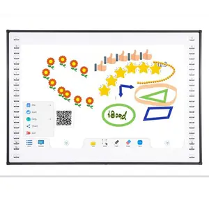 IBoard 96 "적외선 인터랙티브 화이트 보드 멀티 터치 프로젝션 화이트 보드 82 인치 ~ 300 인치 사용자 정의 크기 IWB