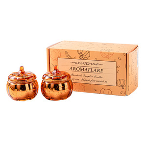 Coffret Cadeau de Bougies Parfumées Citrouille d'Halloween avec Design Ciel Étoilé – Décoration de Maison Festive et Cadeaux Bougies Aromatiques - Product Image 5