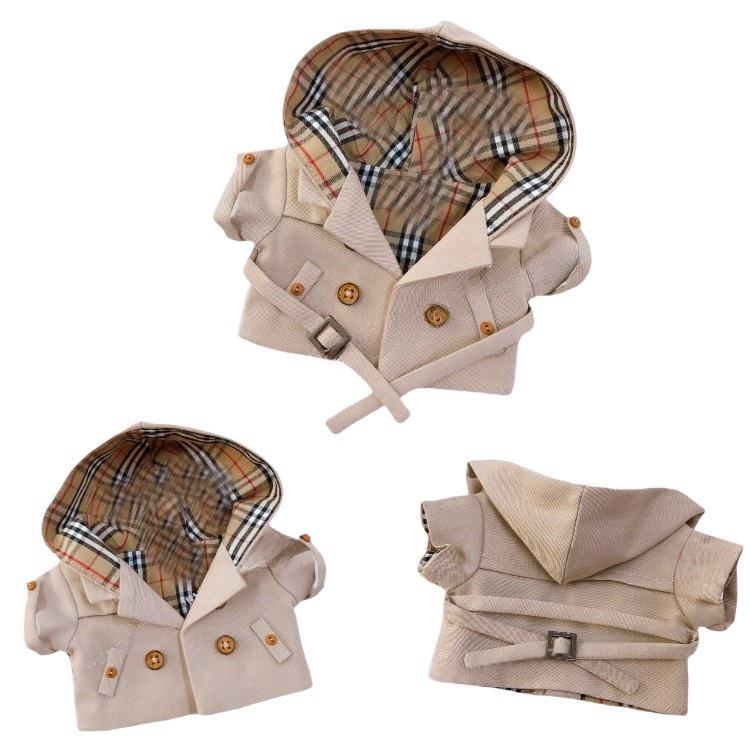 Brown trench coat-with hat