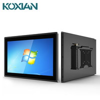 Panel PC Industrial TFT LED de 18.5 Pulgadas, IP65 Impermeable, Anti-interferencias, Pantalla Táctil Capacitiva Todo en Uno