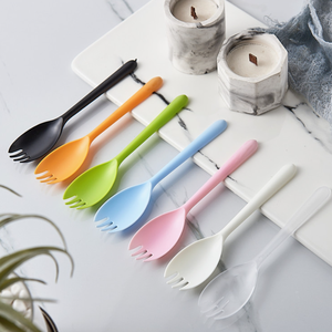 Cuillère et fourchette à fruits biodégradables respectueux de l'environnement - Product Image 2