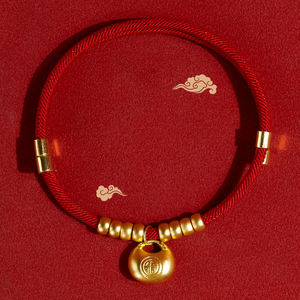 애완 동물을위한 조정 가능한 합금 액세서리 고양이 개를위한 동물 패턴과 리본 장식과 유니버설 디자인 레드 럭키 칼라 - Product Image 3