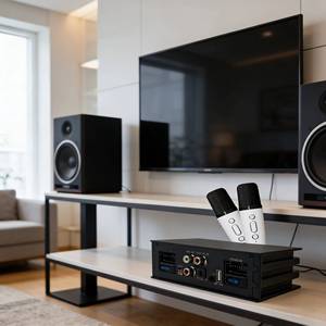 Amplificateur de puissance DSP professionnel, qualité sonore HiFi, modification audio automobile, processeur de signal numérique - Product Image 2