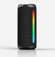 Enceinte Bluetooth portable, étanche, son puissant, basses profondes, Bluetooth 5.4, lumières LED, enceintes stéréo sans fil