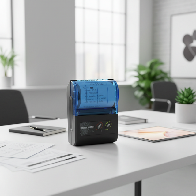 Portable 2inch Mini Printer Blue tooth Mobile Receipt Printer Small Portable Pocket Receipt Printer