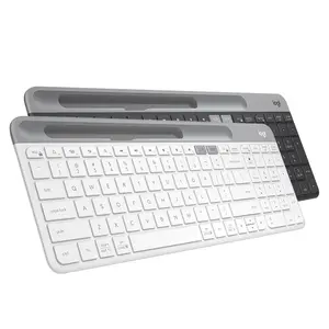 Logitech K580 Slim רב מכשיר אלחוטי מקלדת BT USB מקלט 24 חודש סוללה אלחוטית למחשב Tablet Smartphone