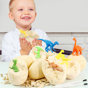 Venta al por mayor STEM 12 piezas Dinosaur Egg Toys Excavation Discover Play Set Dino Eggs Dig Kit para niños - Product Image 4