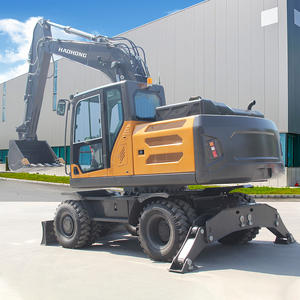 Gratis verzending CE wereldberoemde motor sterke kracht 4 tot 15 ton grote capaciteit bak mini wielgraver te koop - Product Image 4