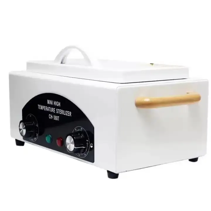 Nieuwste CH-360T Nail Art Salon Tandheelkundige Gereedschappen Hoge Temperatuur Desinfectie Droge Warmte Sterilisator Kast