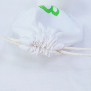 Pochettes à bijoux en coton naturel tissé avec logo personnalisé, sacs à cordon recyclables en corde de coton, taille personnalisée, cadre photo, artisanat de bougies - Product Image 3
