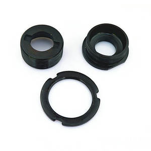 Juego de Copas de Eje Central para Bicicleta, Componentes de Transmisión, Anillo de Rodamiento de Metal Negro - Product Image 2