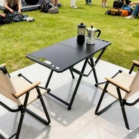 Table pliante d'extérieur en acier au carbone légère pour camping, pique-nique, barbecue, thé – Design Egg Roll – Vente en gros de mobilier
