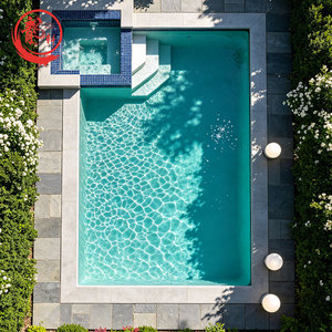 Piscina Interrata Prefabbricata <span class=keywords><strong>in</strong></span> <span class=keywords><strong>Vetroresina</strong></span> (FRP) Grande per Esterni, con Guscio Stampato, Prezzo Personalizzato dalla Cina - Product Image 6