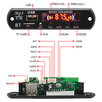 Tarjeta Decodificadora de Audio Digital VTF-108BT Compatible con MP3, FM y Función Bluetooth