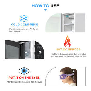 Masque pour les yeux et le visage en <span class=keywords><strong>gel</strong></span> de PVC super doux pour la peau, avec chaleur et refroidissement, soulagement de la douleur, pack de glace rafraîchissant pour l'été - Product Image 6